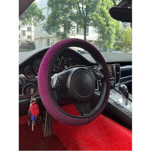 Steering Wheel Cover In Pink